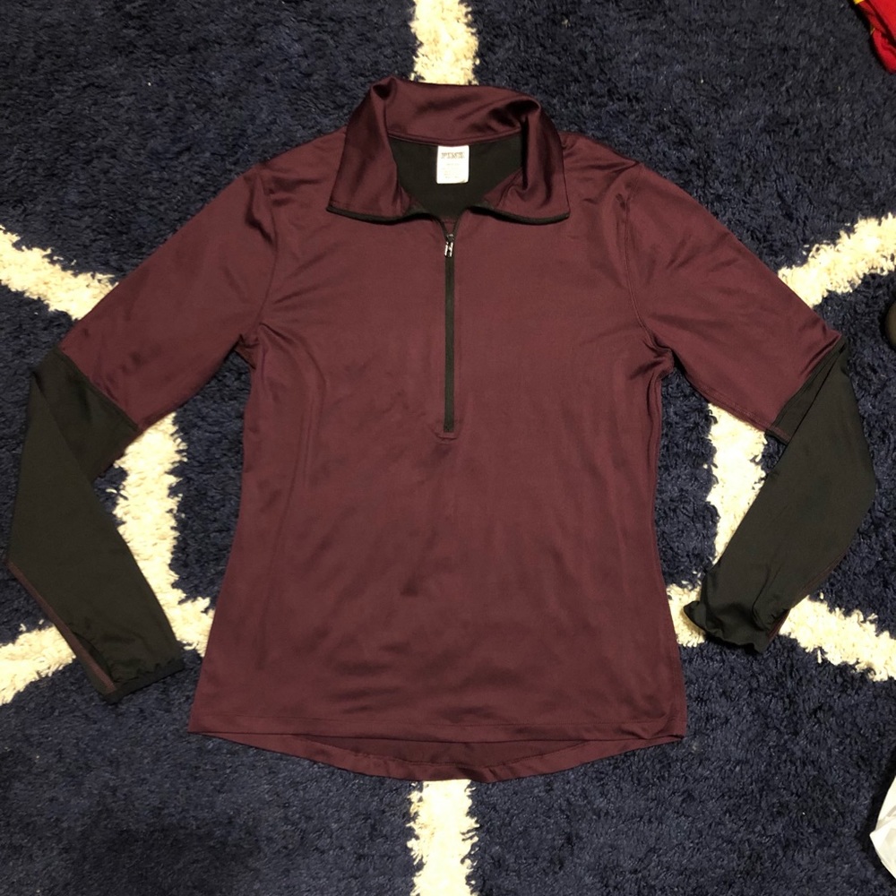 Pink Half Zip Up